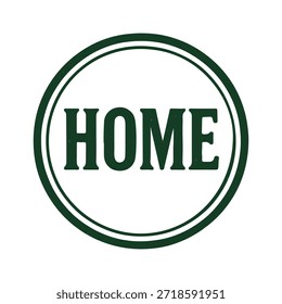 Vector casero del sello del logotipo del icono en el fondo blanco
Icono de sello de Vector