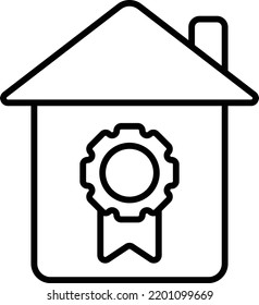 Home icon, logo or symbol
