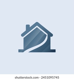 Home Icon Logo Vector design illustration. Trendy Home vector icon flat design for website, symbol, logo, icon, sign, app, UI.