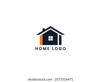 Home Icon Logo Vector: Simple House Design for Real Estate, Construction, and Architecture Branding, Perfect for Modern and Professional Logos in the Housing, Property, and Realty Design Industries