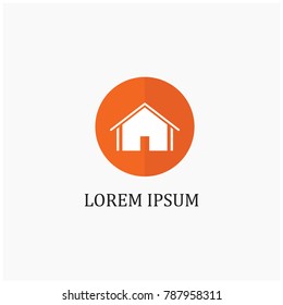 Home Icon Logo Vector Template Design