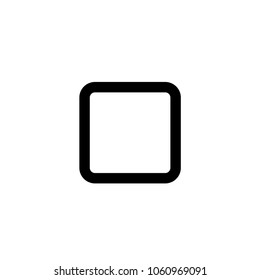 home icon main menu vector template