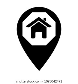 Home icon and Map pointer