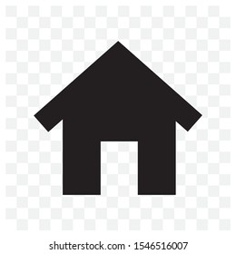 home icon on a white background