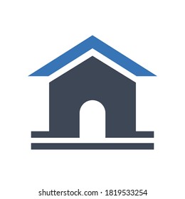 Icono de inicio en fondo blanco