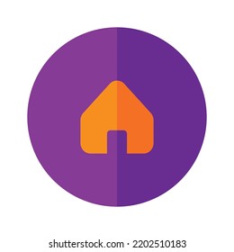Icono de inicio en fondo blanco