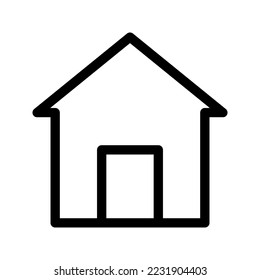 home icon on white background