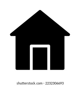 home icon on white background