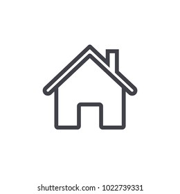 home icon outline design