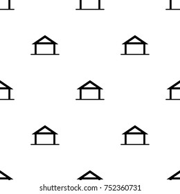 home icon pattern isolated vector