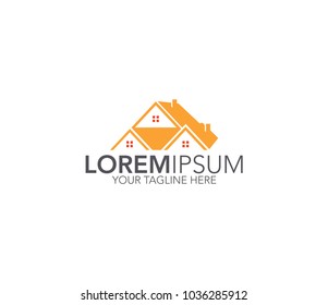 Home icon. real estate design concept