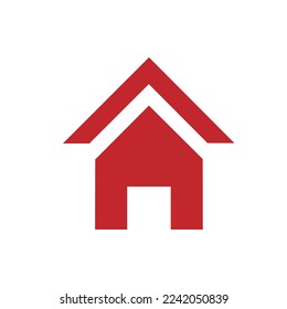 THE HOME ICON IS RED COLOR