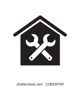 Home icon and repair template