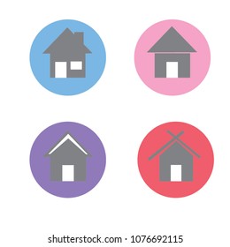 Home icon set