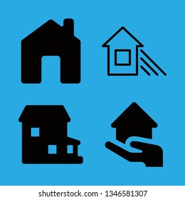 home icon set