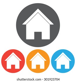 Home icon set 