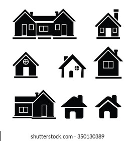 home icon set