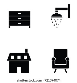 home icon set