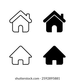 home icon set color editable