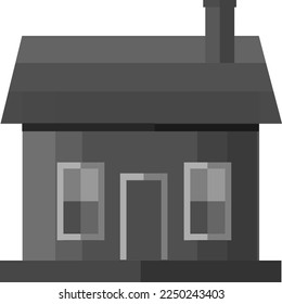 home icon set. house icon. building and building icon. minimalist house. simple house