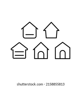 Startsymbol Set Vector Symbol Design Illustration