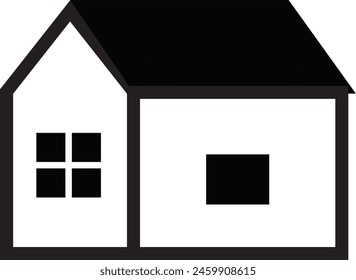 Icono del hogar, diseño simple del icono del hogar EPS 10.