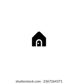 Home icon. Simple style building company big sale poster background symbol. Web site home page button . Home brand logo design element. Home t-shirt printing. vector for sticker.
