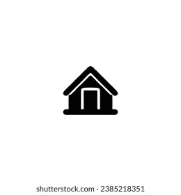 Home icon. Simple style building company big sale poster background symbol. Web site home page button . Home brand logo design element. Home t-shirt printing. vector for sticker.