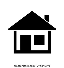 home icon simple  symbol