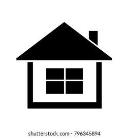 home icon simple  symbol