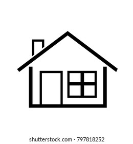 home icon simple  symbol