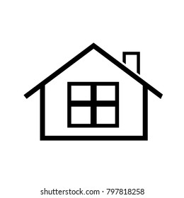 home icon simple  symbol