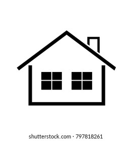 home icon simple  symbol
