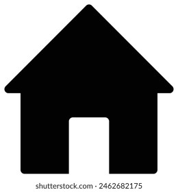 home icon, simple vector design