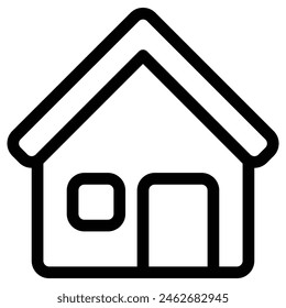 home icon, simple vector design
