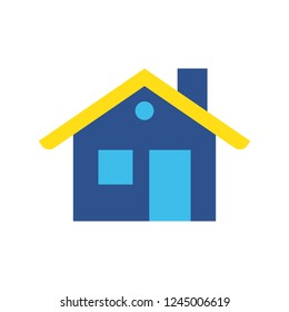 Home icon. Simple vector element illustration. Home concept symbol design.