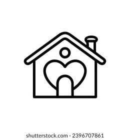 Icono de inicio. Signo vectorial simple