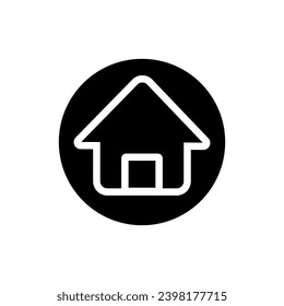 home icon. Simple vector sign