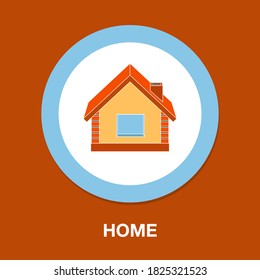 icono del hogar - simple, vector, icono para el diseño de sitios web, aplicación móvil, ui. Ilustración vectorial