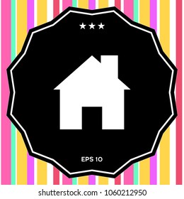 Home icon symbol