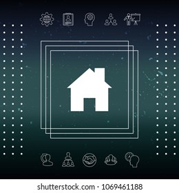 Home icon symbol