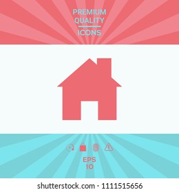 Home icon symbol