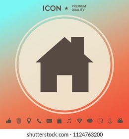 Home icon symbol