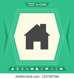 Home icon symbol