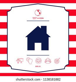 Home icon symbol