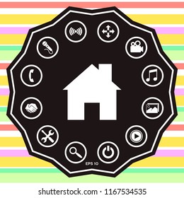 Home icon symbol
