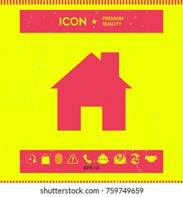 Home icon symbol