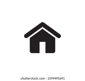 Home icon symbol. House icon vector isolated