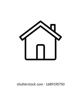 Home icon symbol. House icon vector illustration