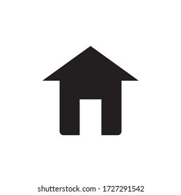 Home icon symbol. House icon vector illustration